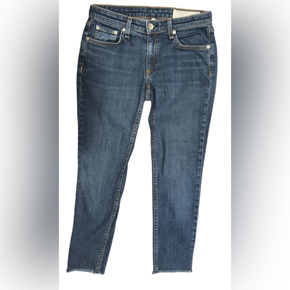 rag & bone | Dre Low-Rise Slim Boyfriend Jeans—New Worn Wash (24) - Picture 2 of 11